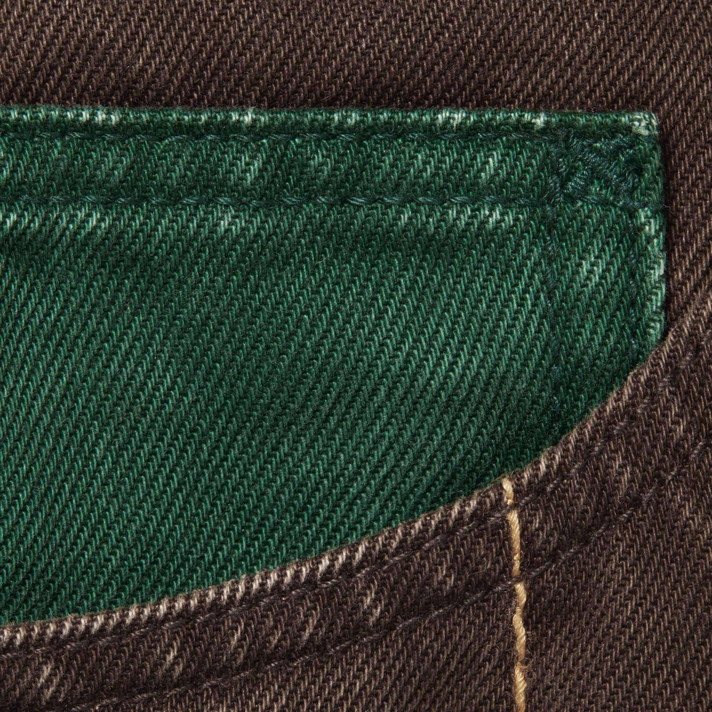 Radial Embroidered Loose Fit Jean view 2